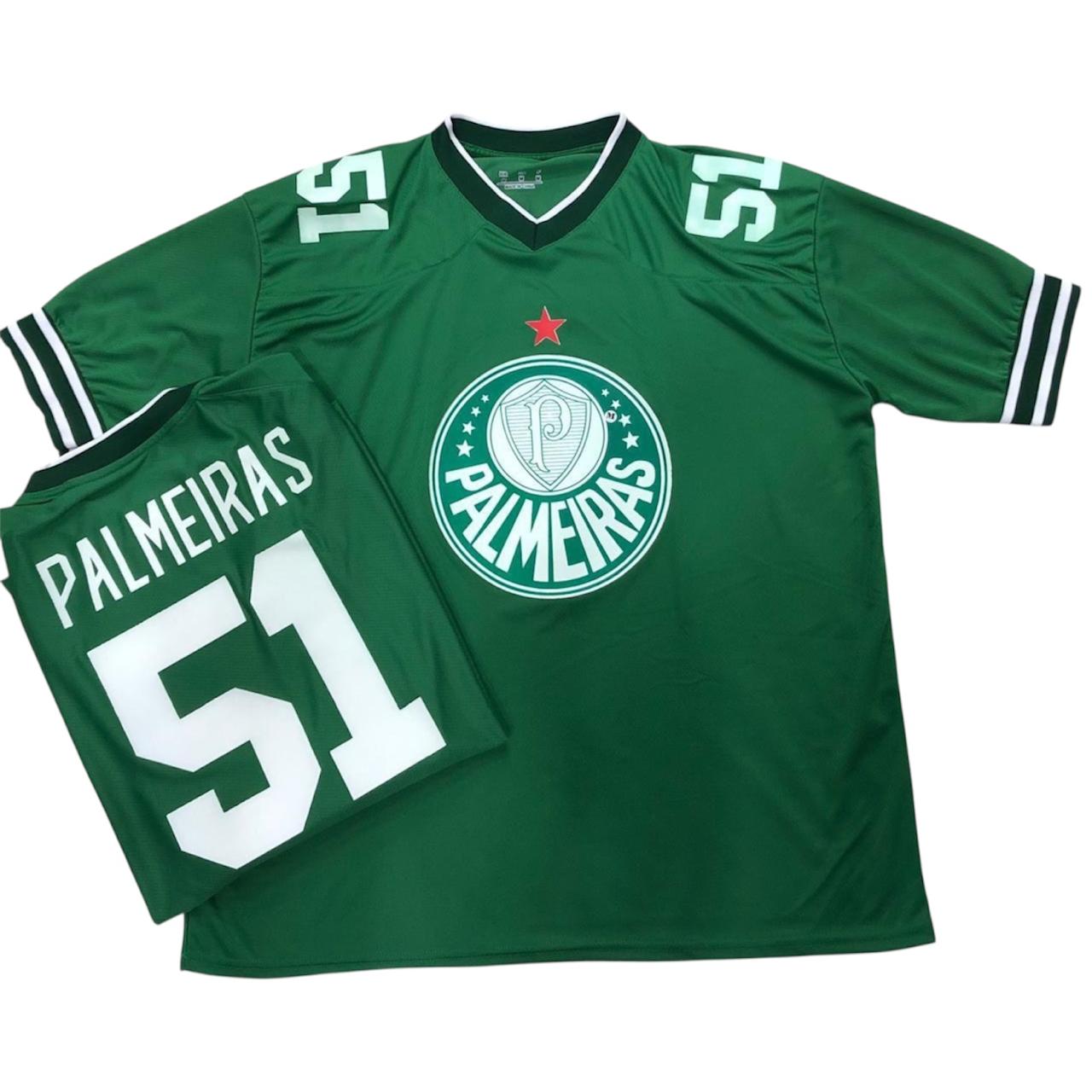 Camisa de Futebol Americano "Palmeiras"