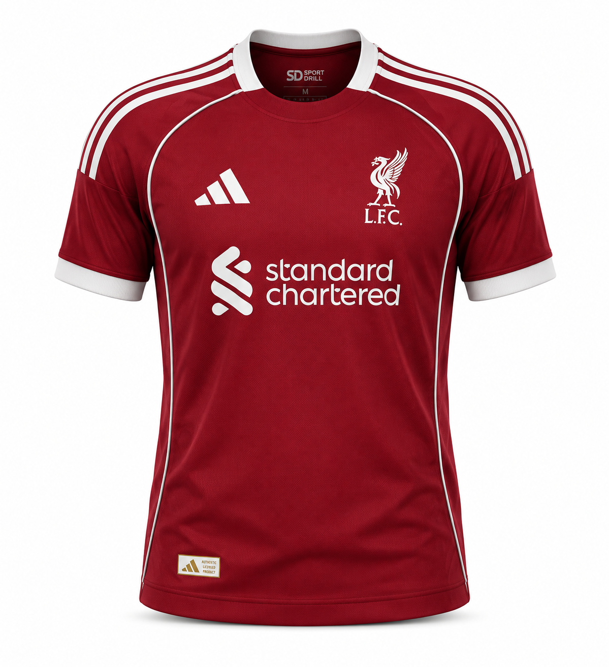 Camisa Liverpool FC I 25/26 Masculina
