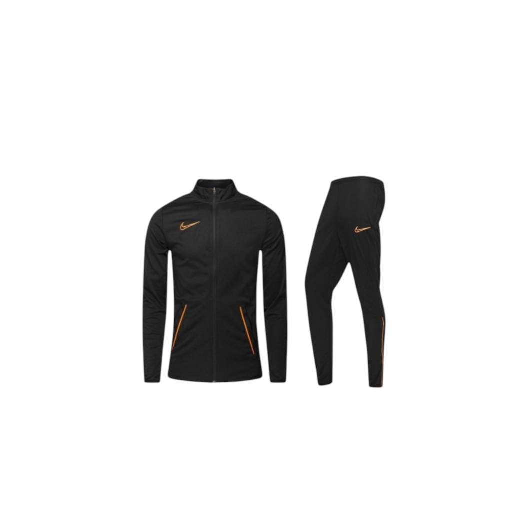 Agasalho Nike Dri-FIT "Preto e Laranja"