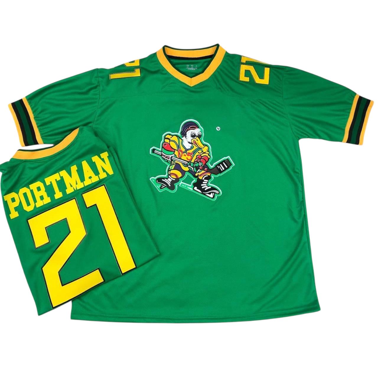Camisa de Hóquei no Gelo "Mighty Ducks"