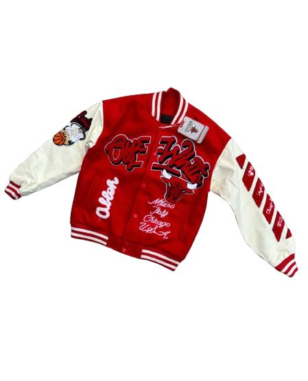 Casaco de Colégio Americano "CHICAGO BULLS"