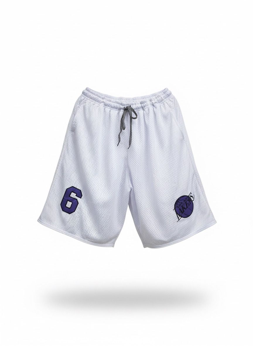 Bermuda Esportiva Branca N6