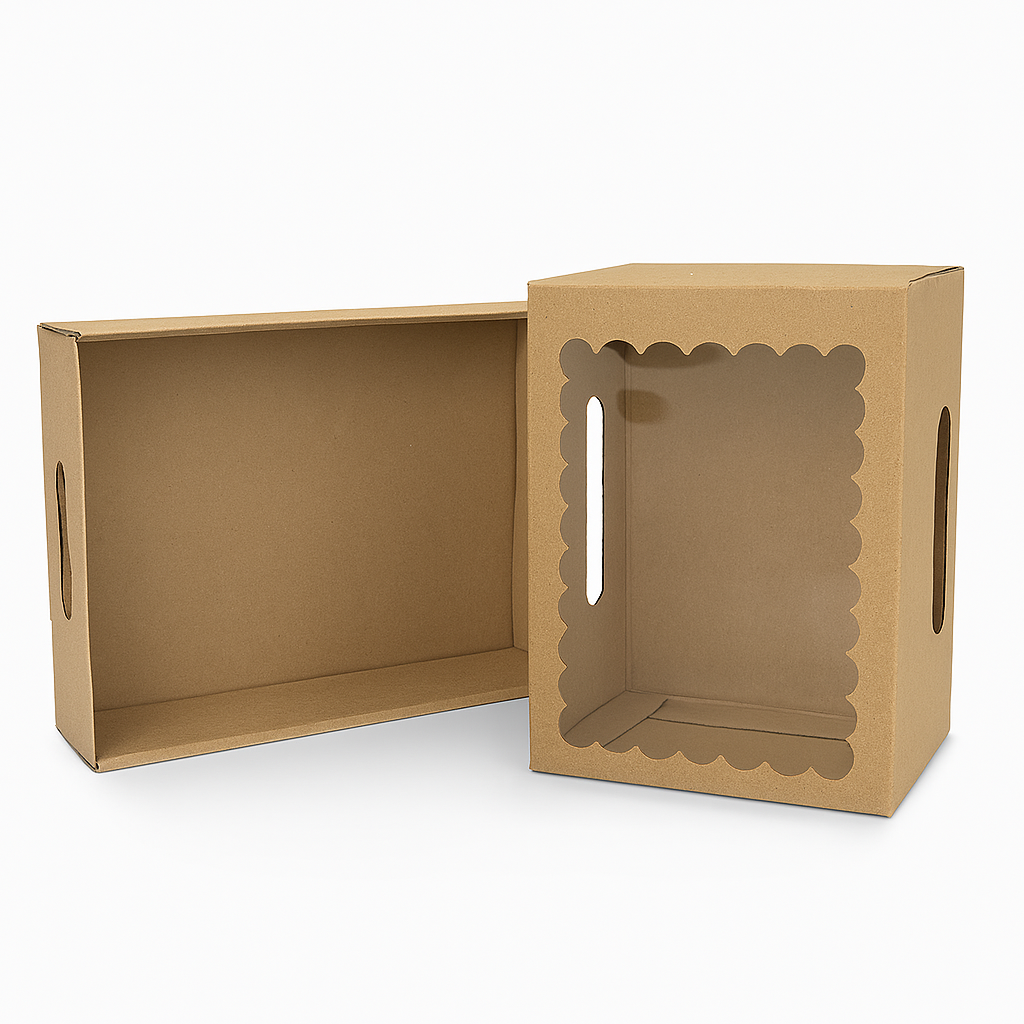 Caja con Visor 35x25x12