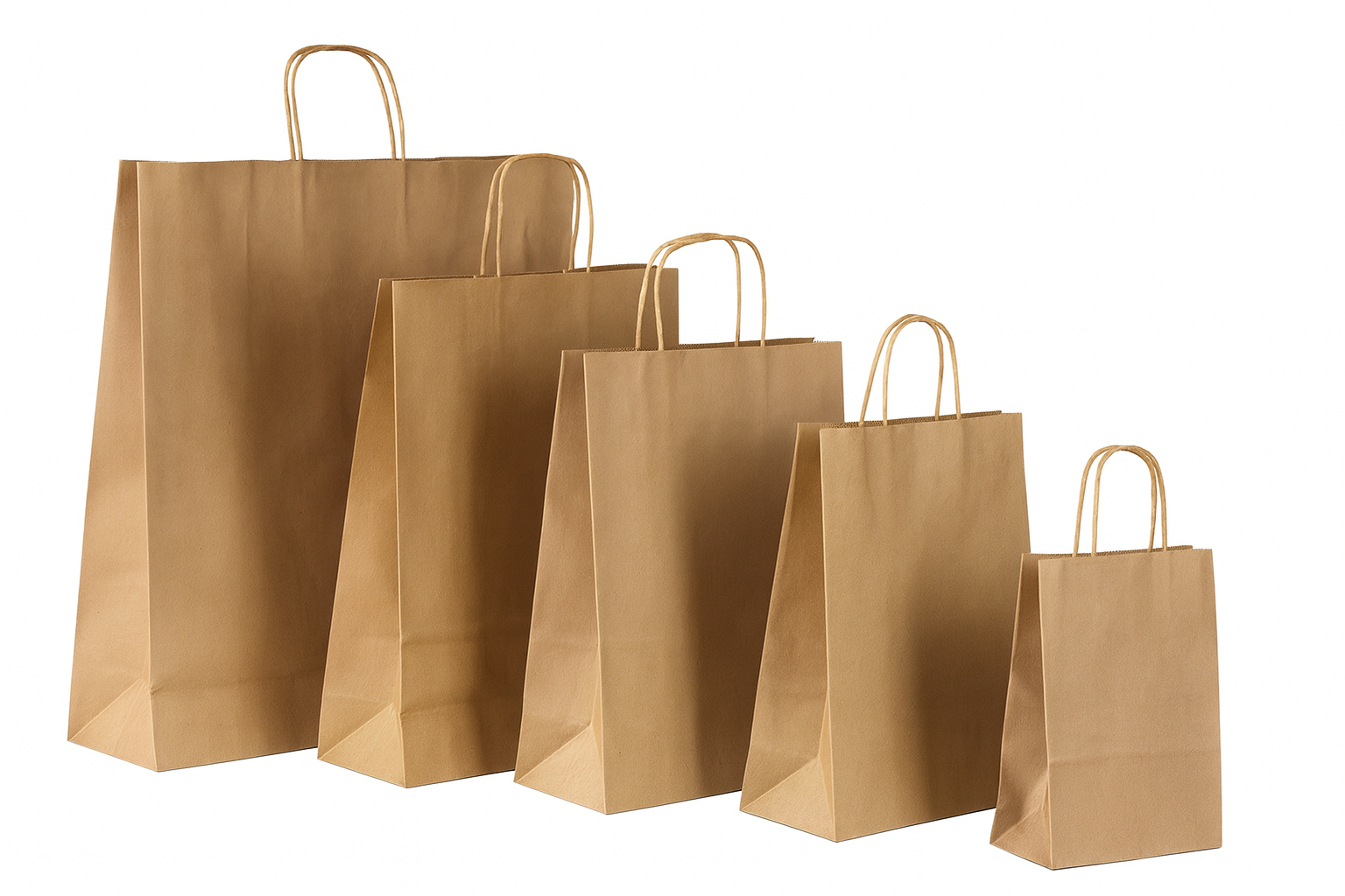 Bolsas Papel/Carton con Manija 35x45