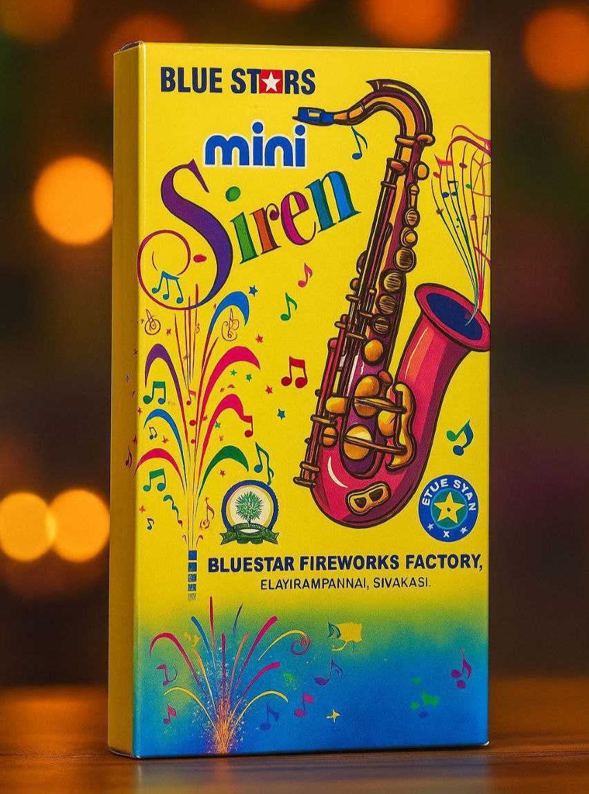 Mini Siren fountain sound function