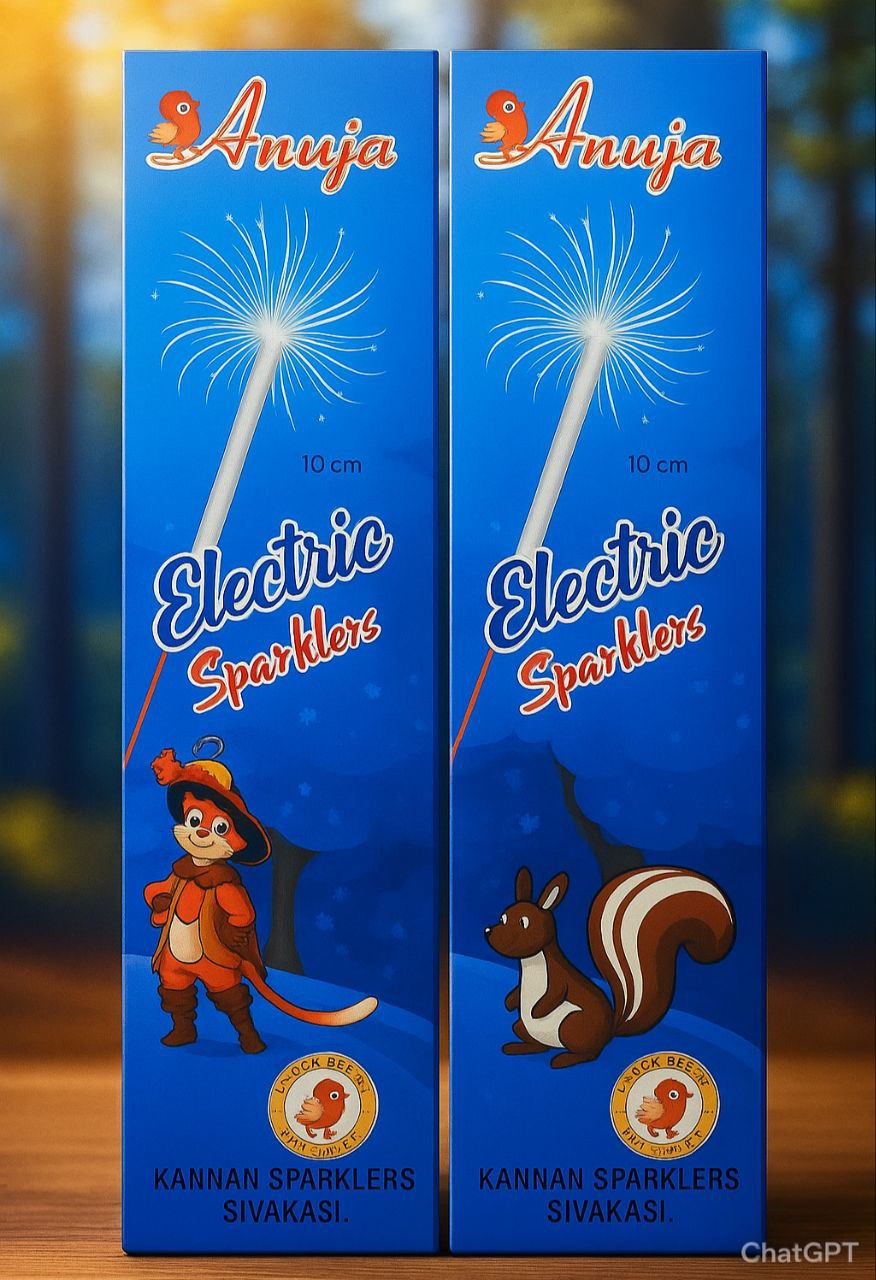 10 Cm Electric Sparklers