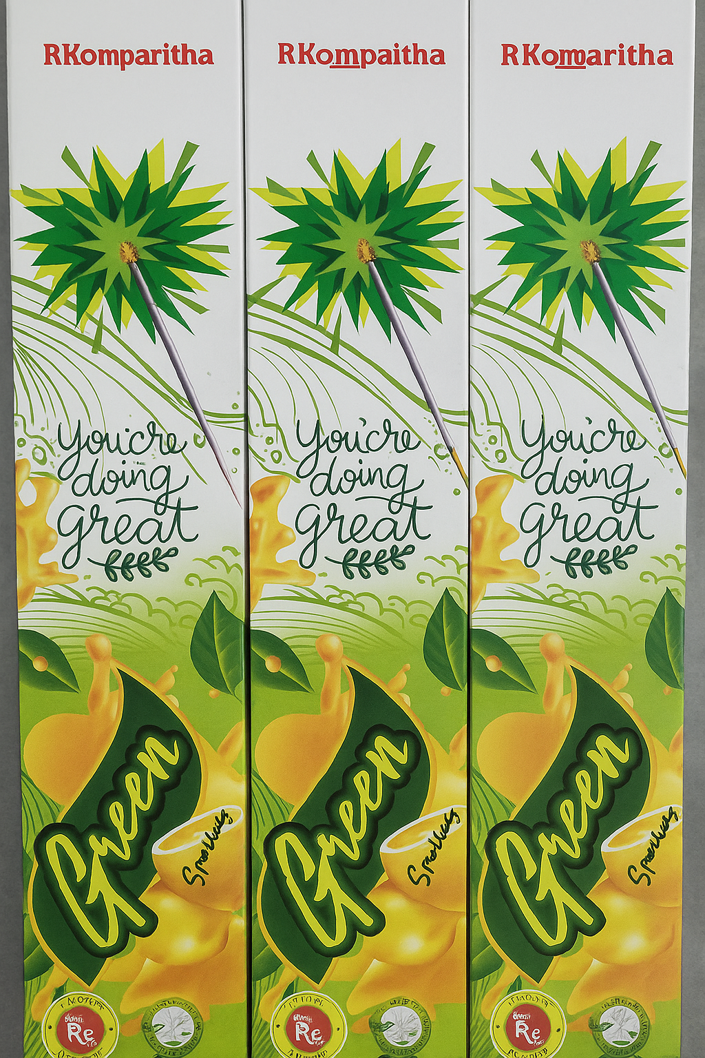 30 Cm Green Sparklers