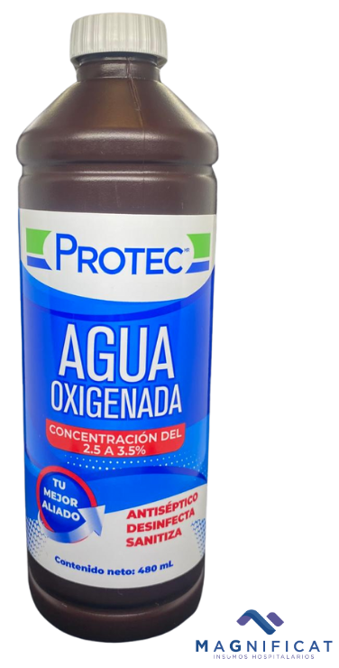 AGUA OXIGENADA 480ML PROTEC 0353000