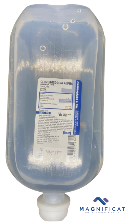 SOLUCION CLORURO DE SODIO 0.9% 1000ml FRESENIUS 5110BP
