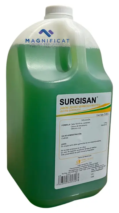 JABON PRE QUIRURGICO 3.85 LTS CLB 1% SURGISAN DIAFRA PT0001