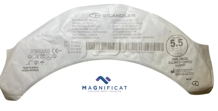 TUBO ENDOTRAQUEAL C/GLOBO 22FR 5.5MM BICAKCILAR 55100551
