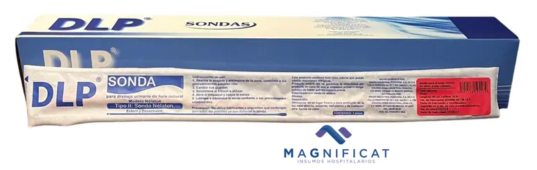 SONDA NELATON LATEX 18FR 40CM DENTILAB