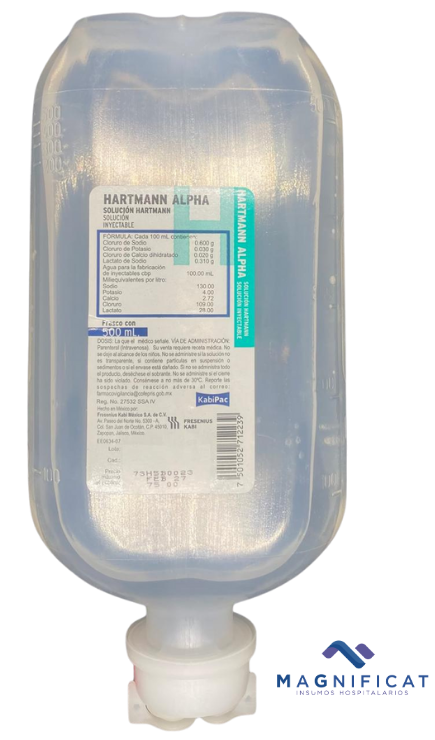 SOLUCION HARTMAN 500ML FRESENIUS 5115BP