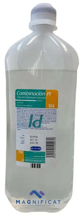 SOLUCION HARTMAN GLUCOSA 1000ML PISA COMBINACION P.I 4000073