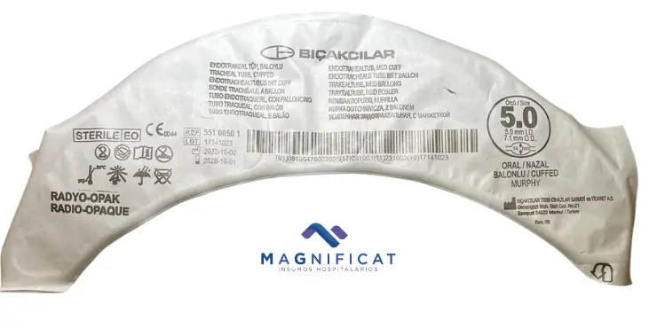 TUBO ENDOTRAQUEAL C/GLOBO 20FR 5.0MM BICAKCILAR 55100501