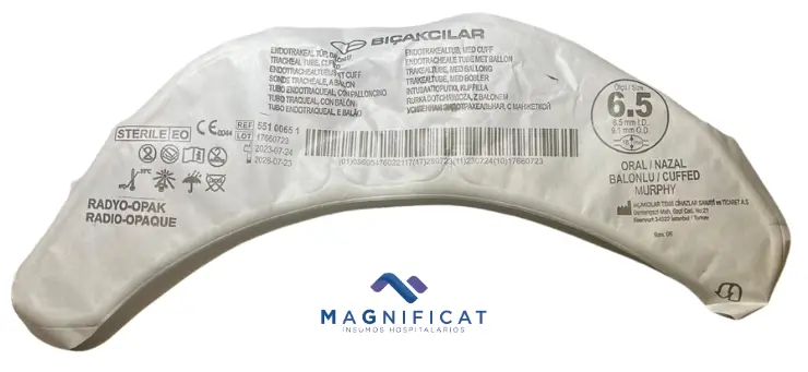 TUBO ENDOTRAQUEAL C/GLOBO 26FR 6.5MM BICAKCILAR 55100651