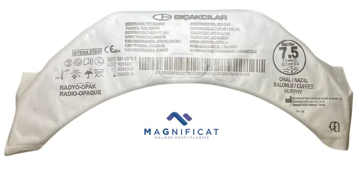 TUBO ENDOTRAQUEAL C/GLOBO 30FR 7.5MM BICAKCILAR 55100751