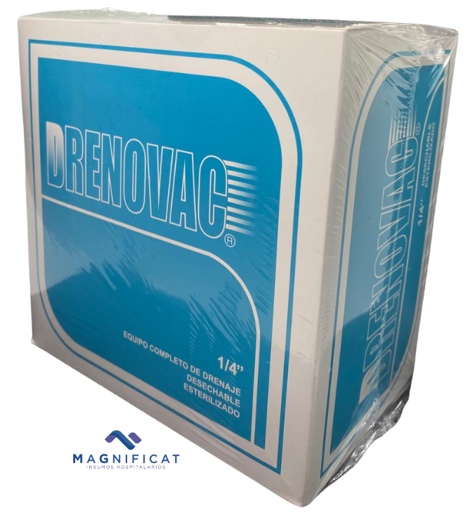 EQUIPO DE DRENAJE QUIRURGICO 1/4"(6MM) ESTERIL RADIOPACO (DRENOVAC)
