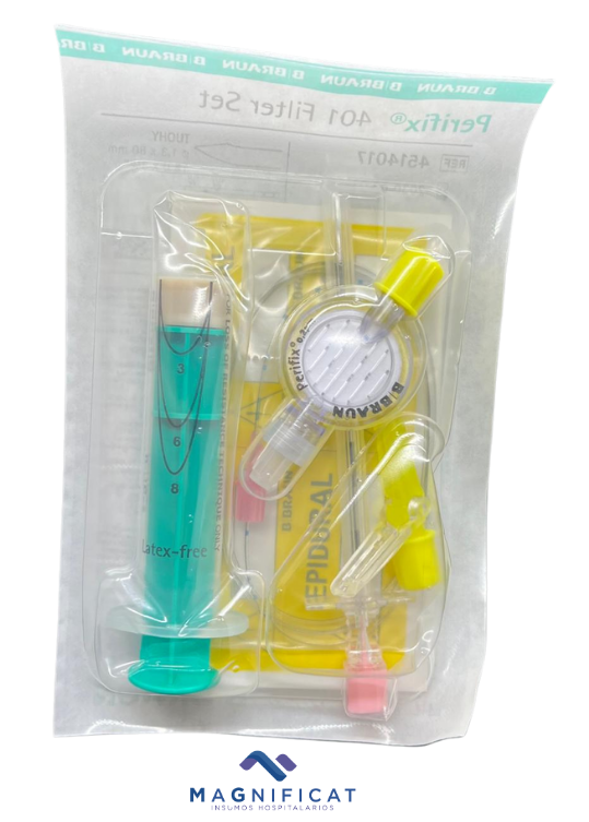 EQUIPO PARA ANESTESIA EPIDURAL BASICO 18G PERIFIX BBRAUN 4514017