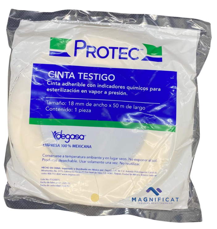 CINTA TESTIGO PARA VAPOR 18MM X50 PROTEC