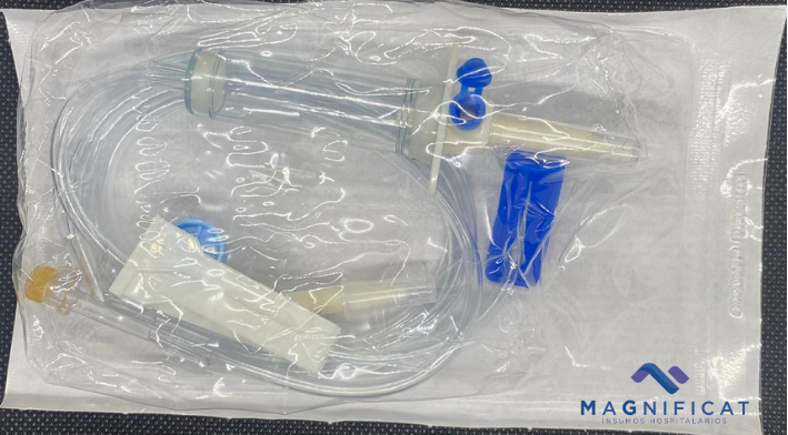 EQUIPO PARA VENOCLISIS NORMOGOTERO SIN AGUJA DENTILAB