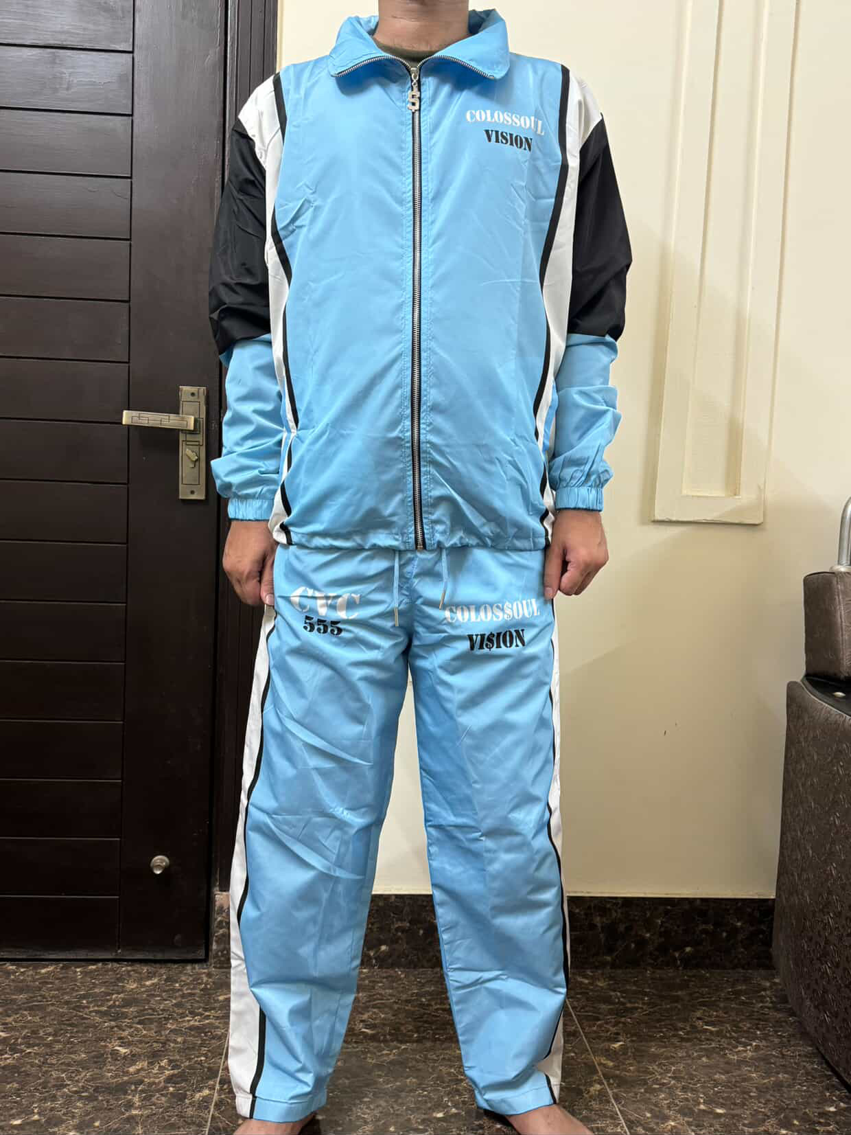 Blue Sports Tracksuit