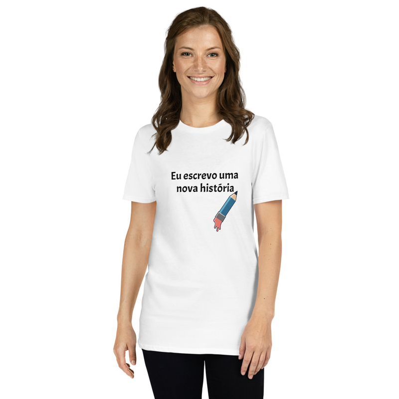 Short-Sleeve Unisex T-Shirt - Uma nova história
