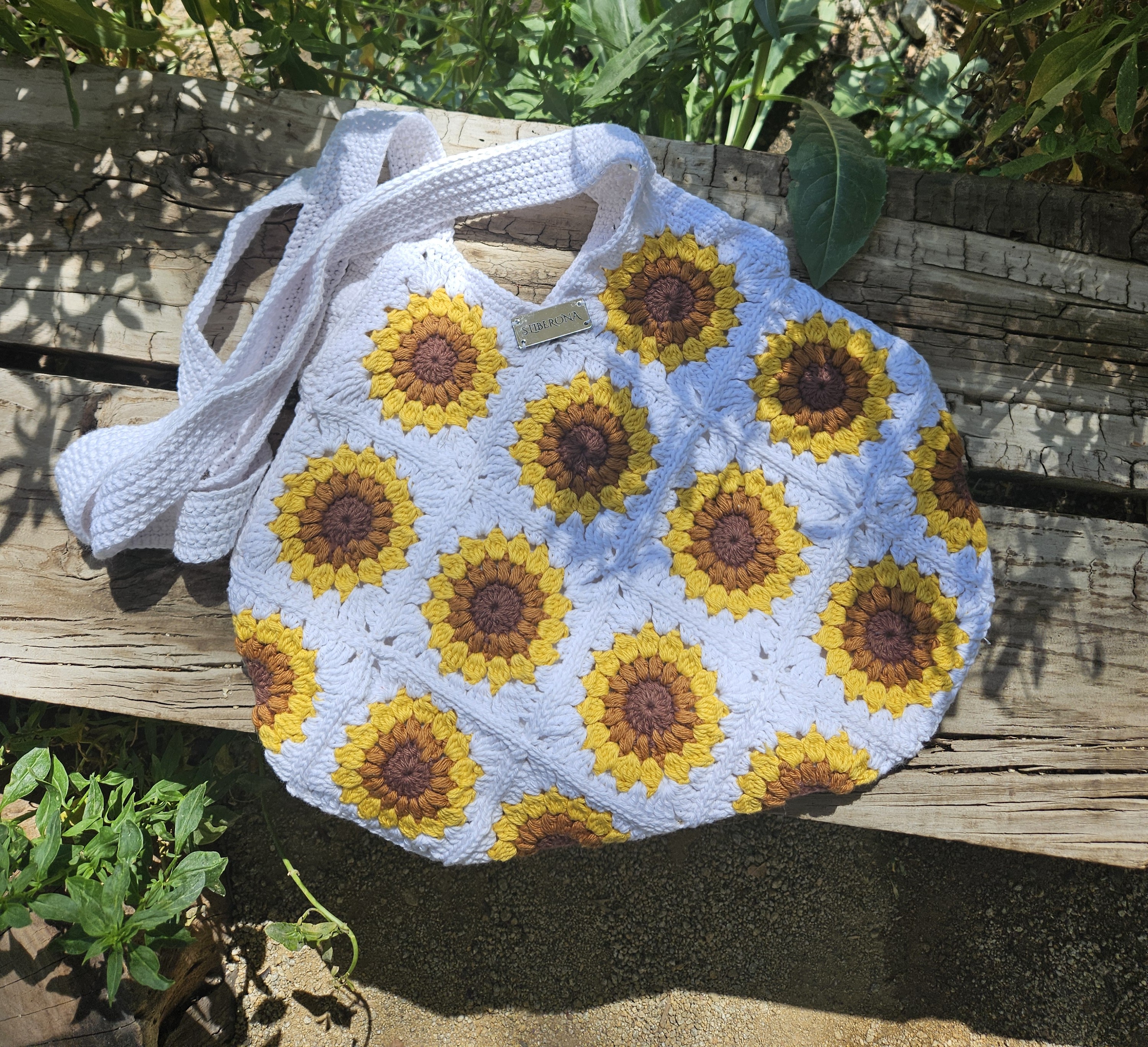 Totebag de girasoles