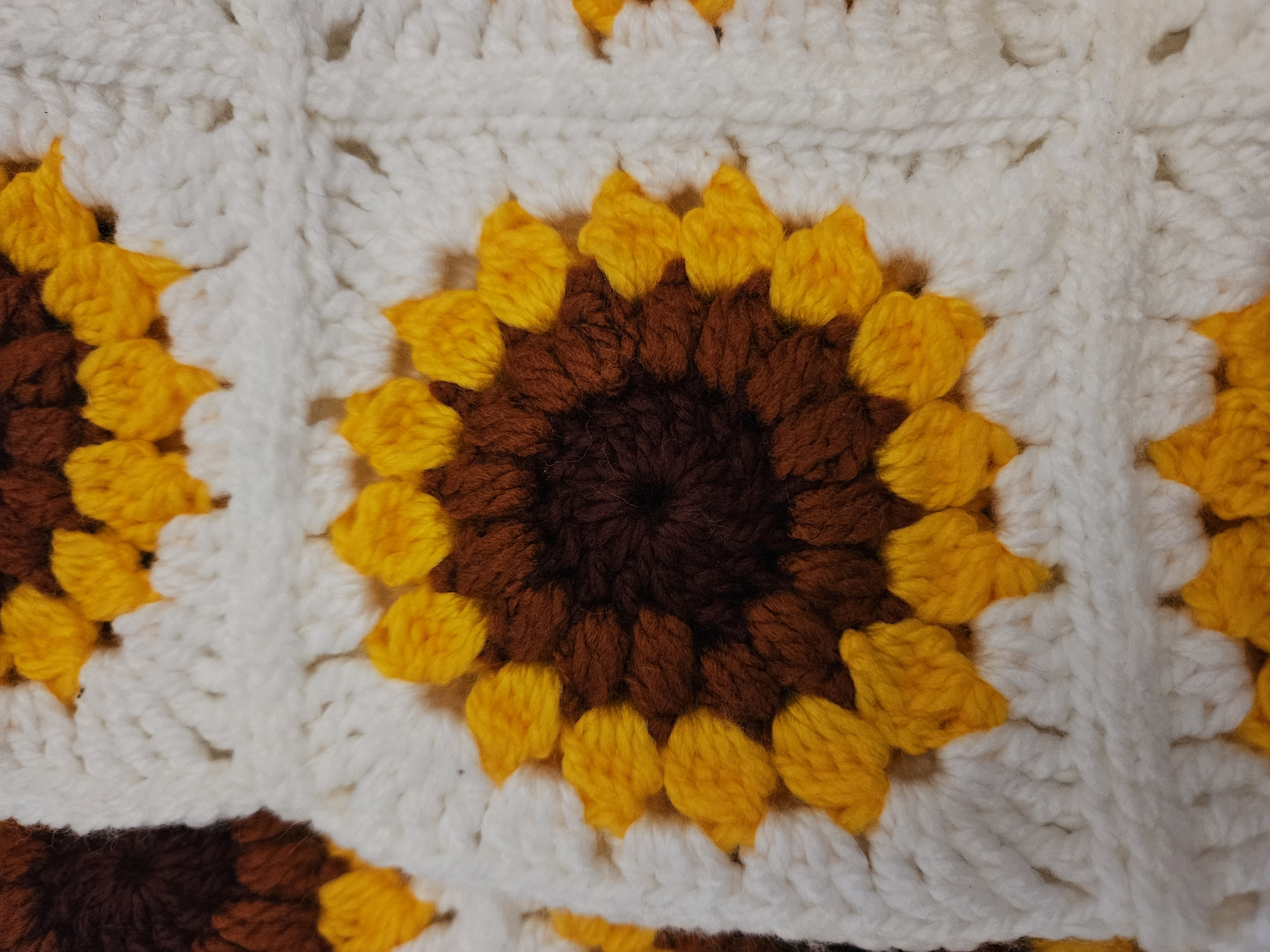 Cardigan de girasoles