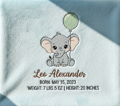 Welcome Your Little One with a Custom Keepsake