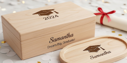 Treasure the Memories: The Personalized Keepsake Box & Trinket Tray