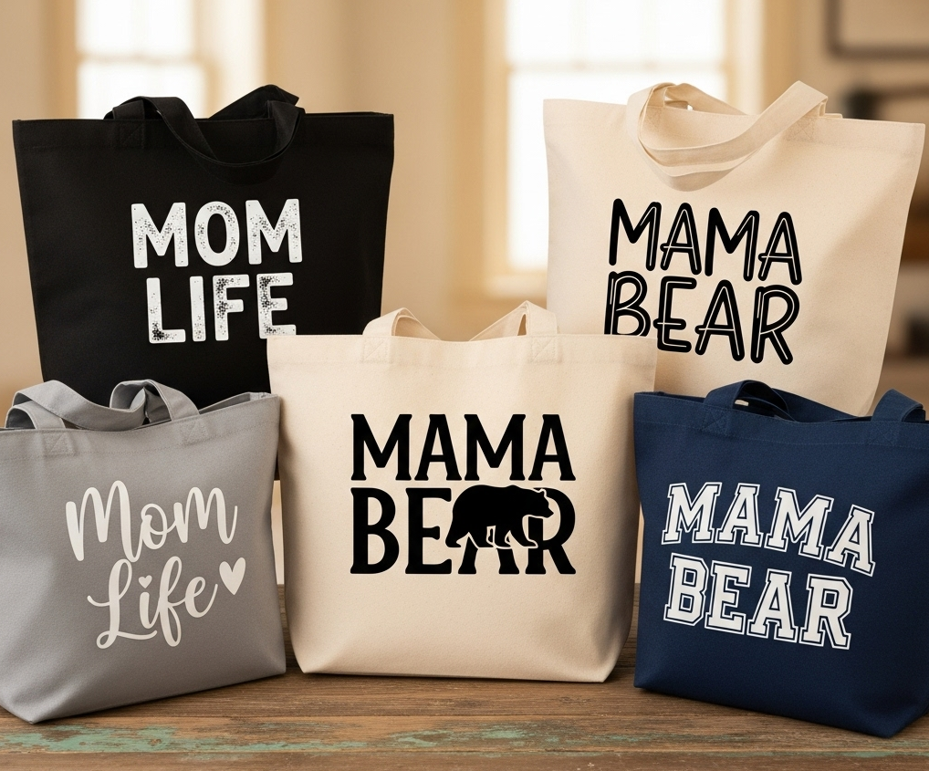 Mama Bear Tote Bag