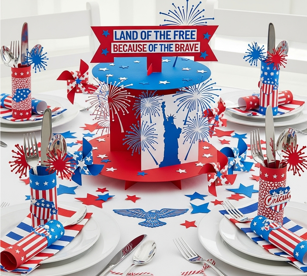 Festive Party Table Decor