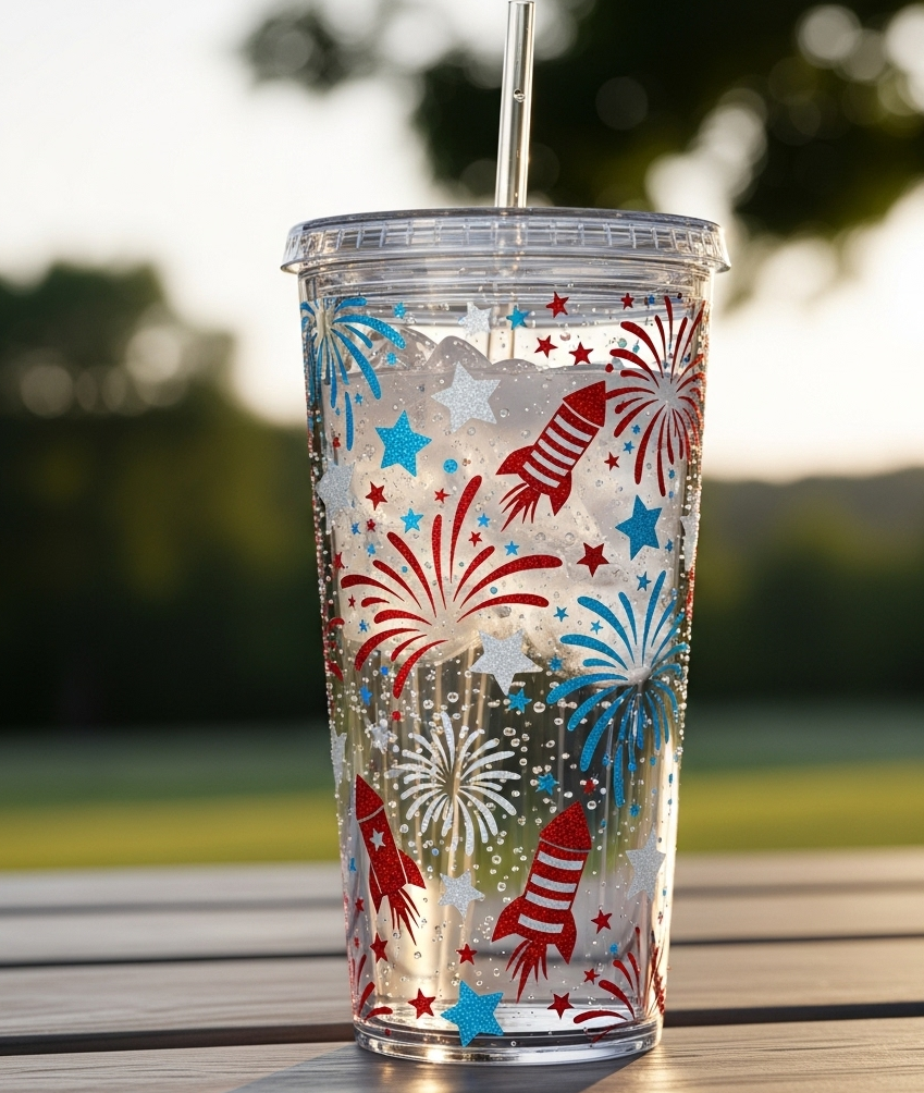 Fireworks Celebration Tumbler