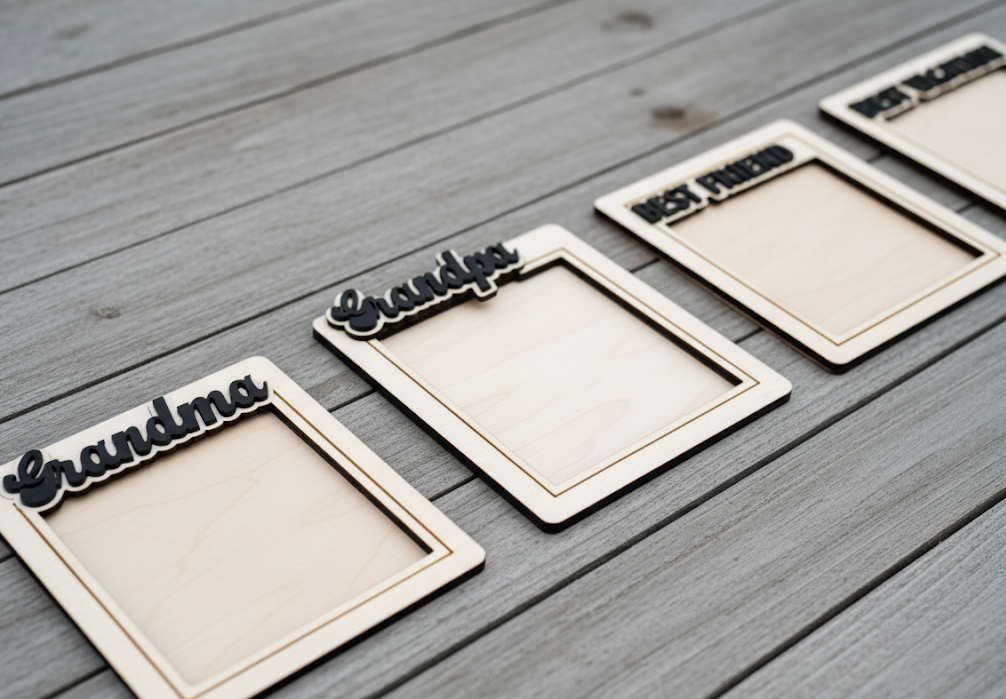 Personalized Wooden Picture Frame - Grandpa