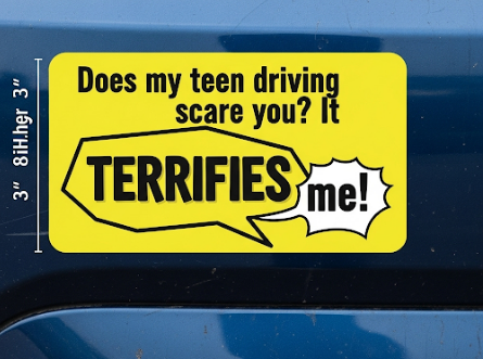 Student Driver Bumper Sticker
