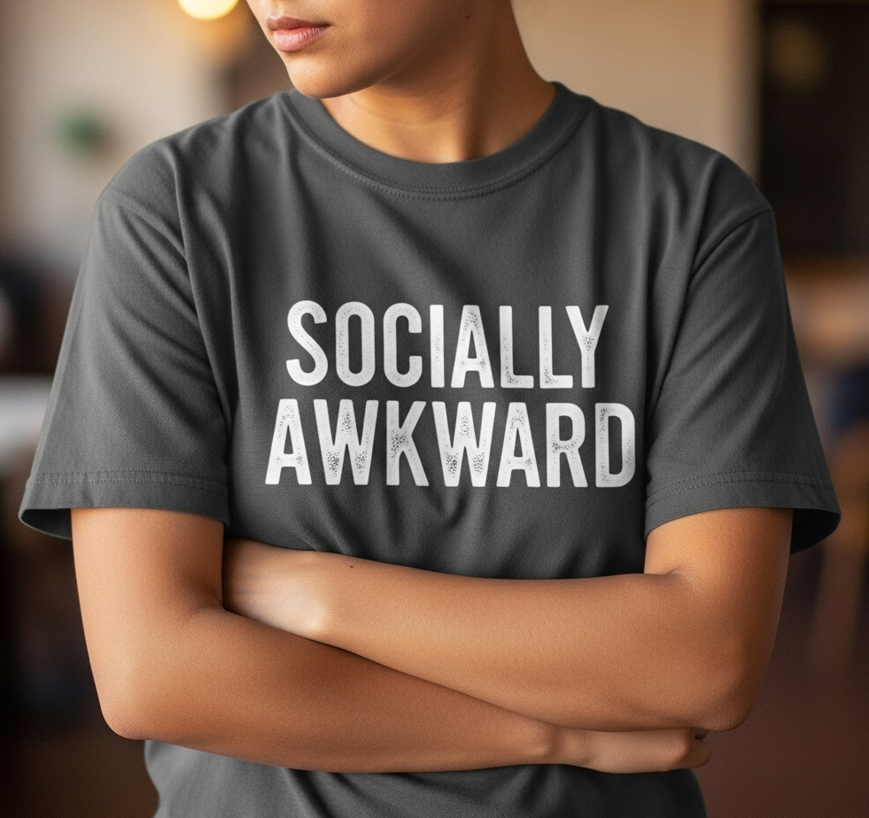 The "Socially Awkward" T-Shirt