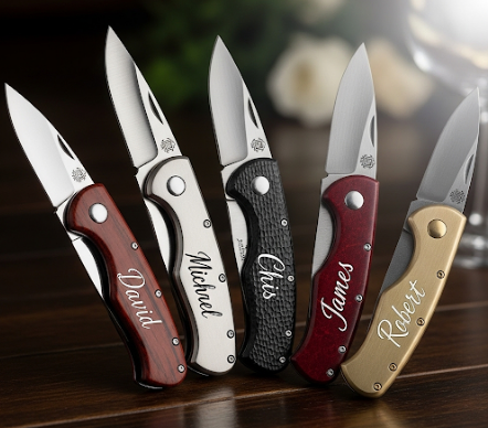 Personalized Groomsmen Knives (Sold Seperately)