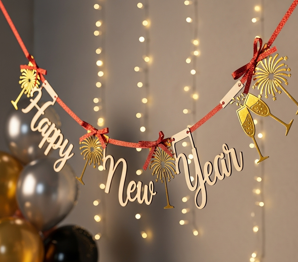 Happy New Year Banner
