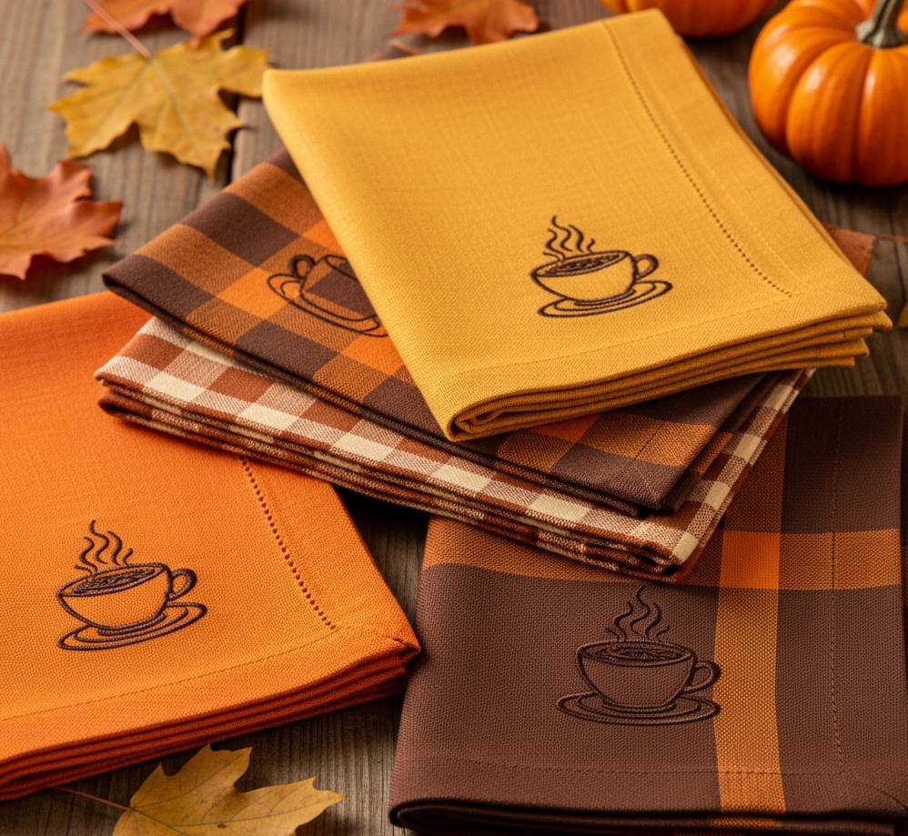 Pumpkin Spice Napkins