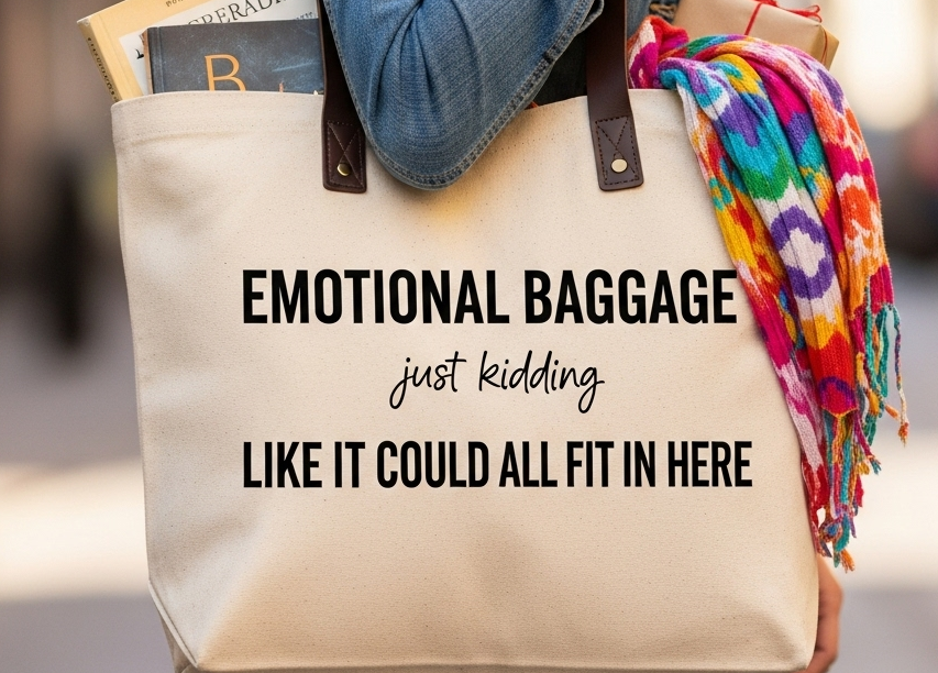 Emotional Baggage Tote
