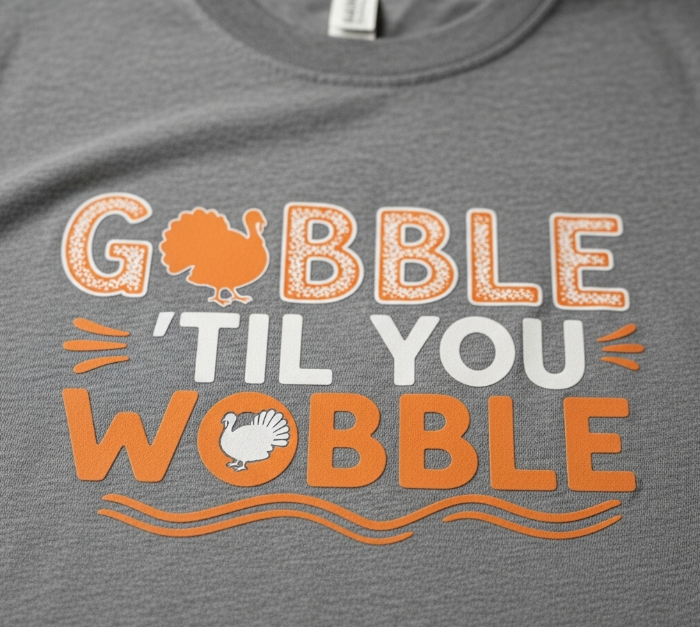 Gobble 'Til You Wobble T-shirt