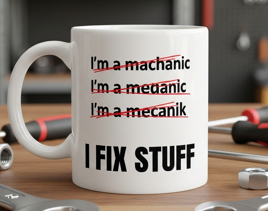The "I Fix Stuff" Mechanic Mug
