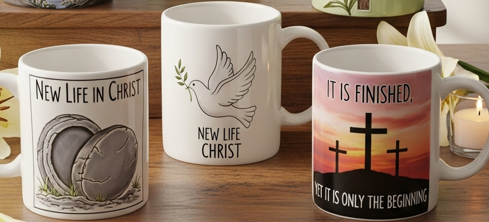 Christian Inspirational Mug Set