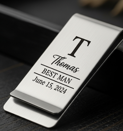 Personalized Money Clip