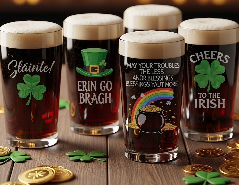 St. Paddy's Pint Glasses