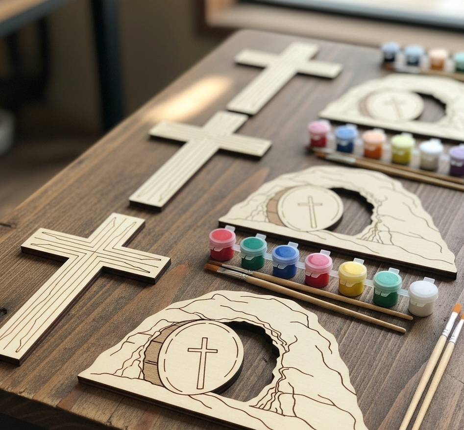 DIY Resurrection Sunday Paint Kit