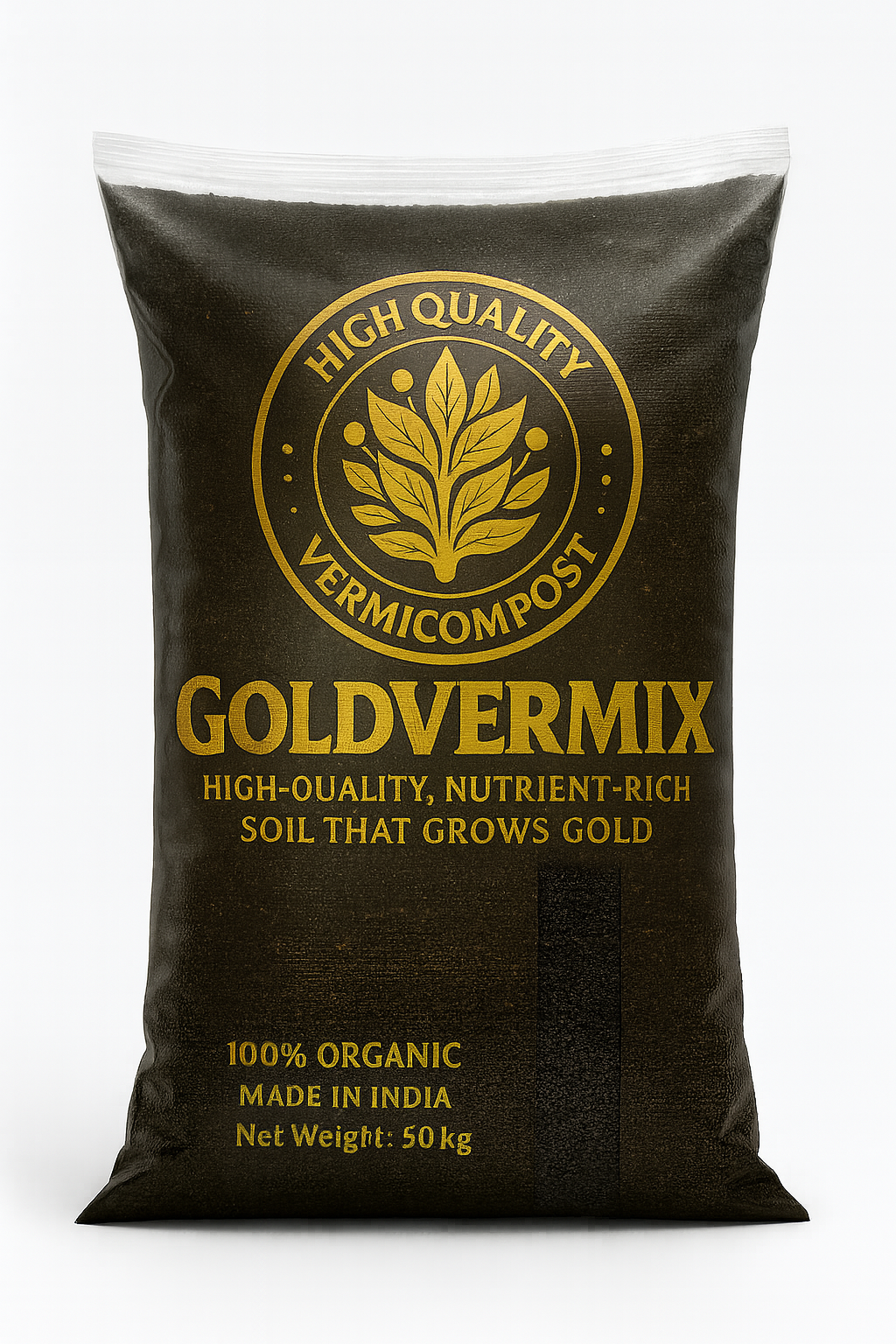 GoldVermix Vermicompost 50 Kg Bag (MOQ 10 tons)