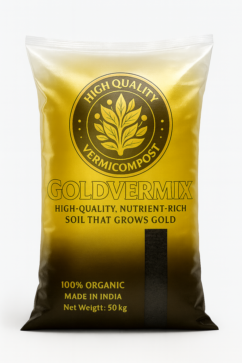 GoldVermix Vermicompost 50 Kg Bag (MOQ 10 tons)