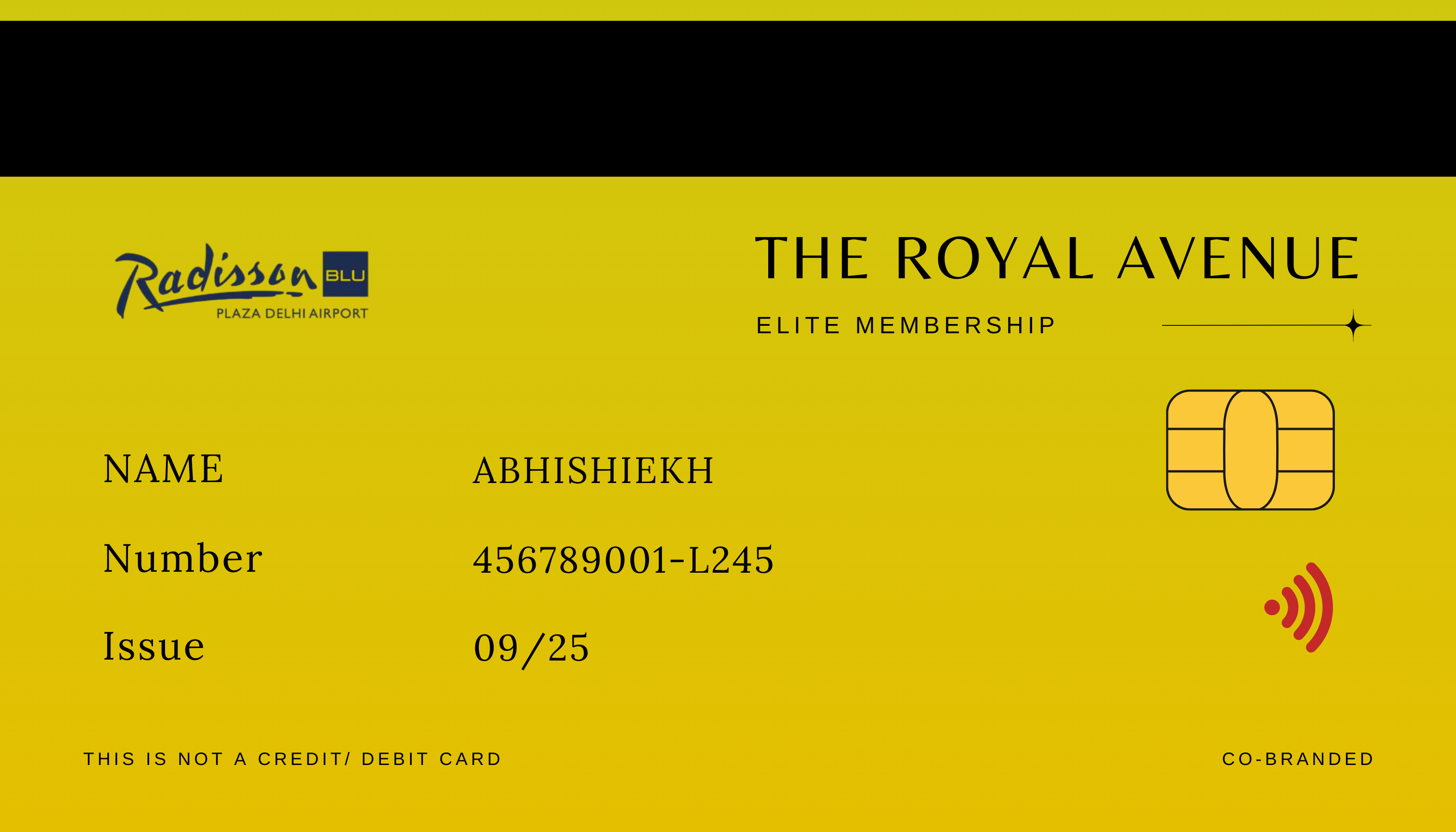 The Royal Avenue - Elite Membership